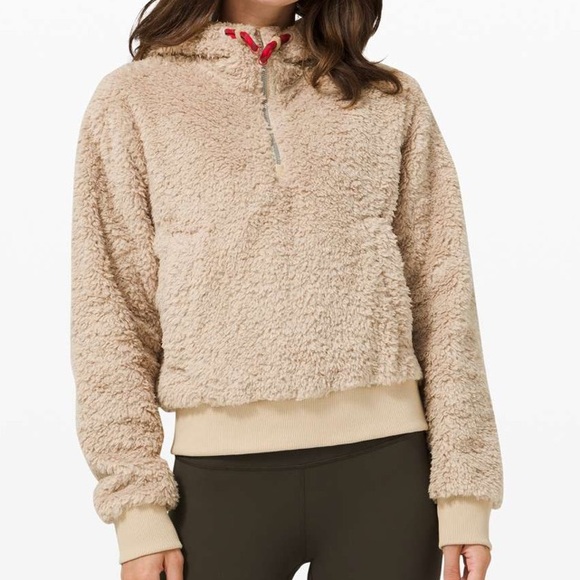 Lululemon Oh So Sherpa Half Zip Trench, size 4 in EUC. - Picture 8 of 17